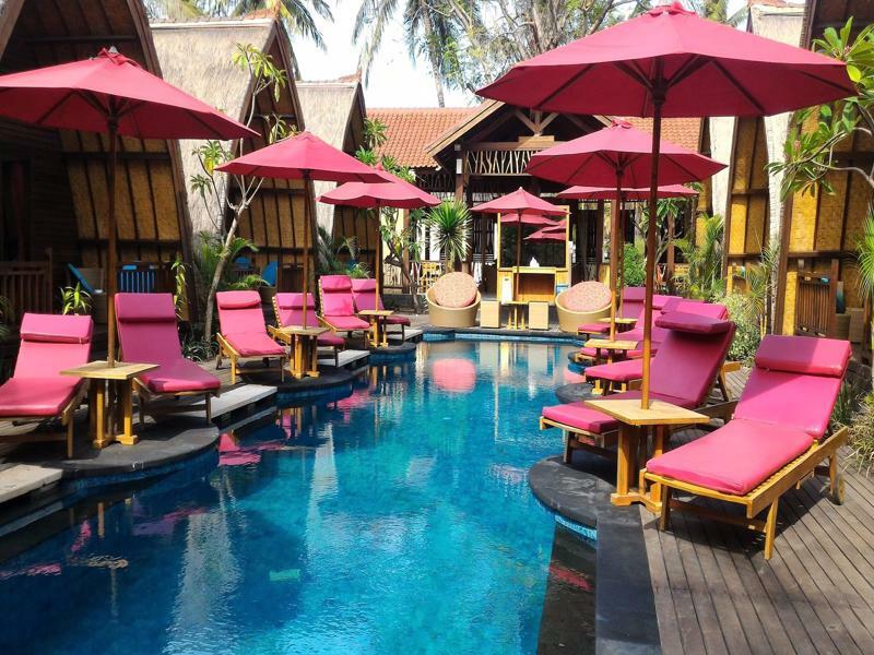 D'Wahana Resort Gili Trawangan Exteriör bild