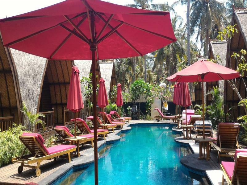 D'Wahana Resort Gili Trawangan Exteriör bild